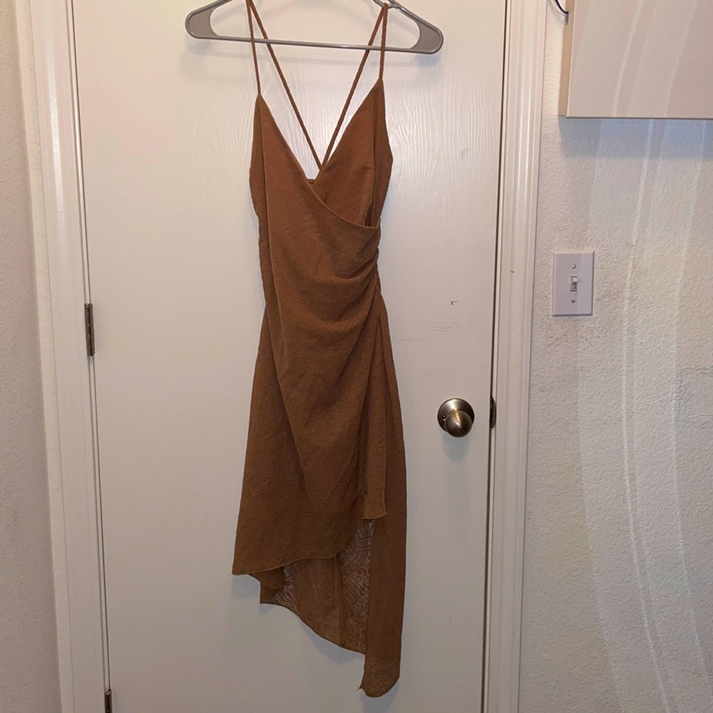 HourGlass Brown Dress